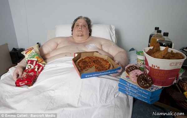 چاق ترین مرد دنیا